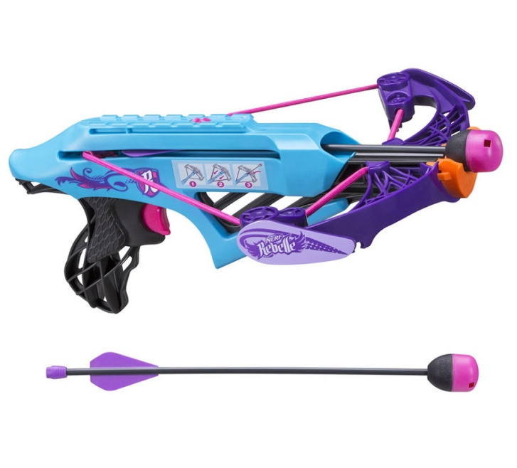 NERF Rebelle - Kuše s pískajícími šípy