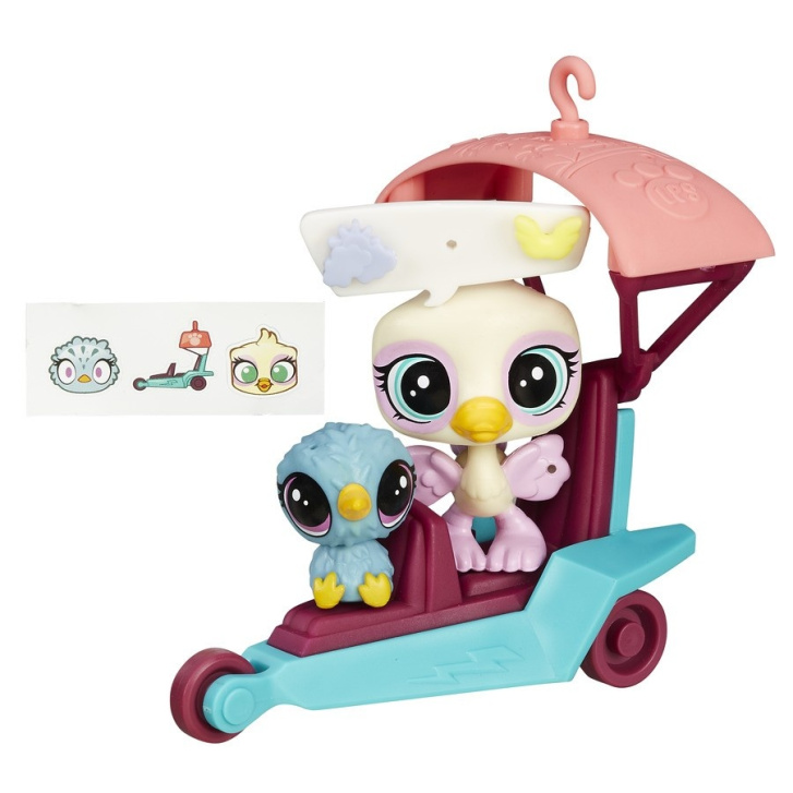 Littlest Pet Shop - Zvířátko s vozidlem