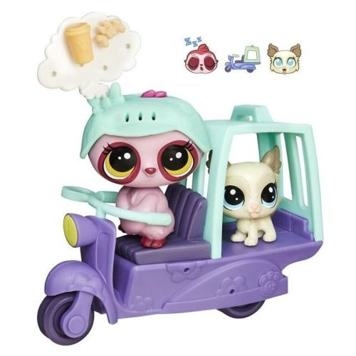 Littlest Pet Shop - Zvířátko s vozidlem
