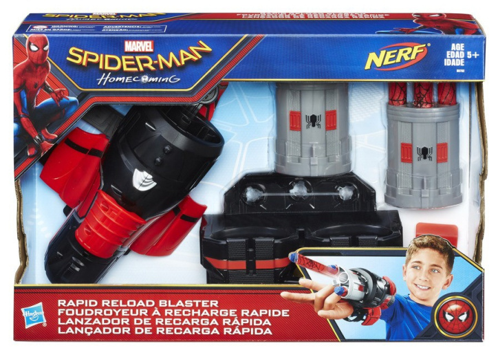Nerf Spiderman blaster