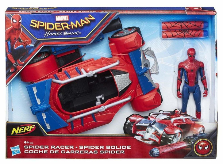 NERF - Spider-Man vozidlo s figurkou