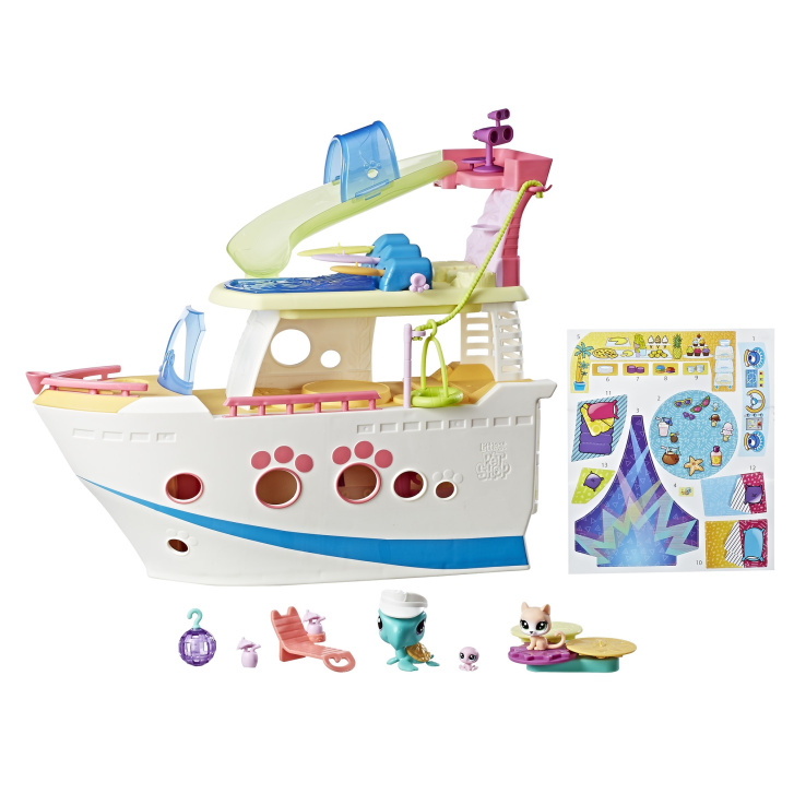 Littlest Pet Shop - Výletní loď se 3 zvířátky