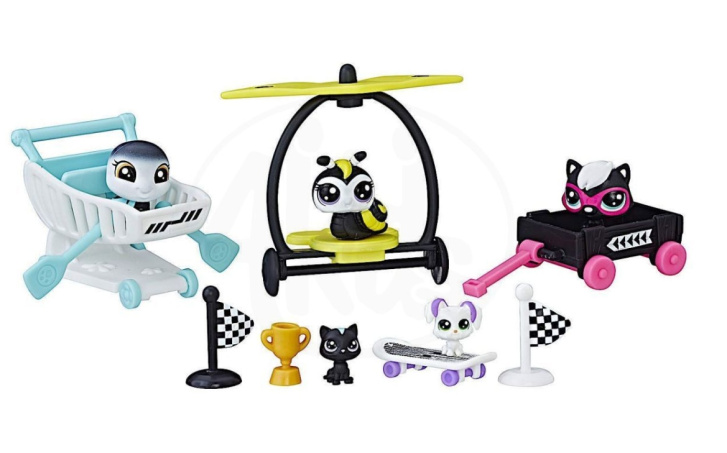 Littlest Pet Shop - Hrací set Rowdy Racers