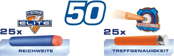 Nerf N-Strike - Náboje 50 ks