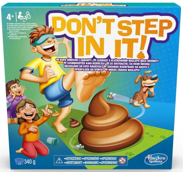 Hra Don´t step in it!