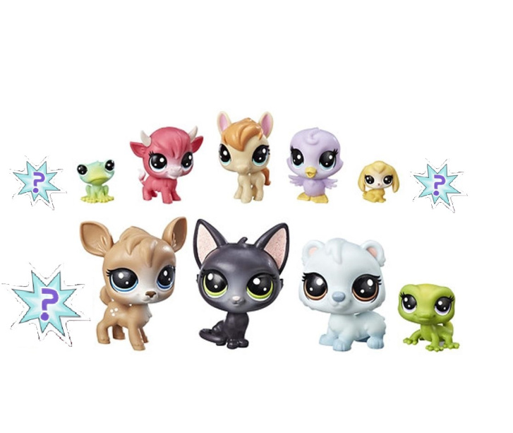 Littlest Pet Shop - Velké balení zvířátek 12 ks
