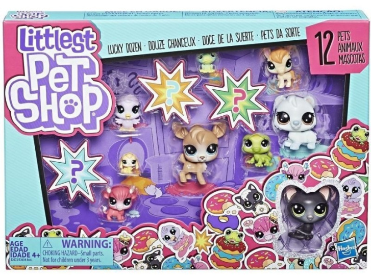 Littlest Pet Shop - Velké balení zvířátek 12 ks