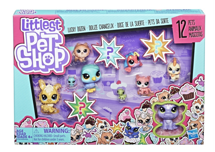Littlest Pet Shop - Velké balení zvířátek 12 ks