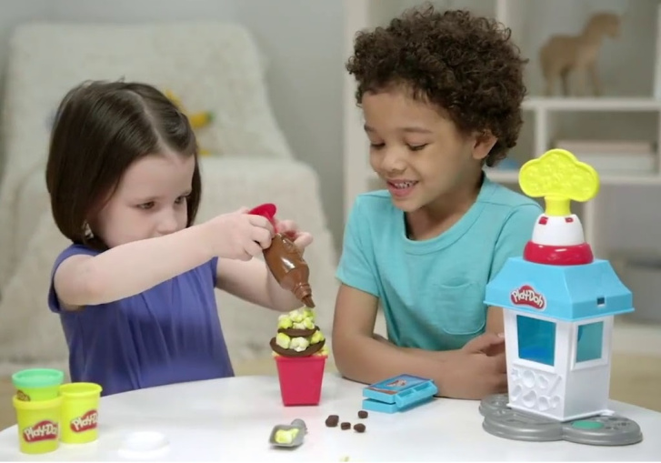 Play-Doh - Výroba popcornu
