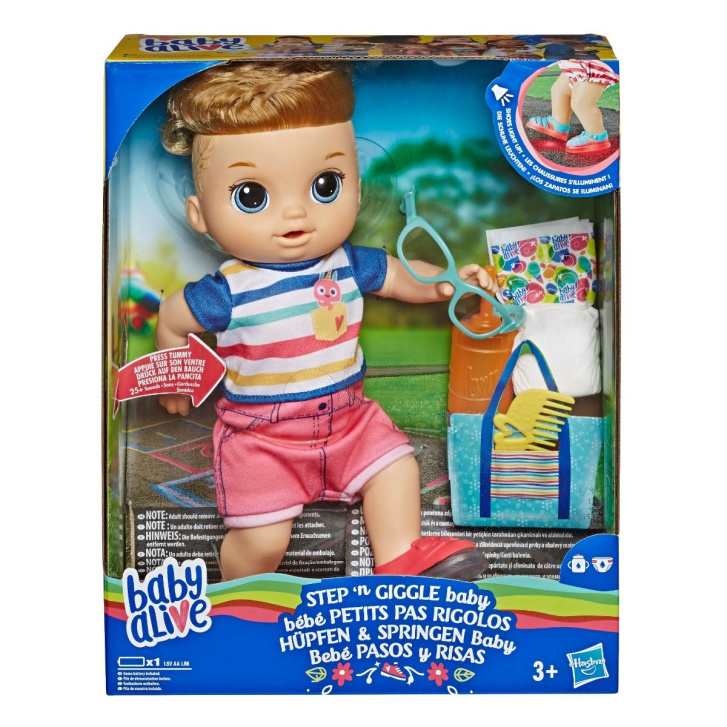 Baby Alive – Chodící a smějící se panenka