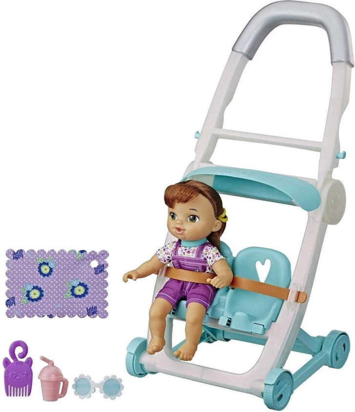Baby Alive Littles- Panenka s kočárkem