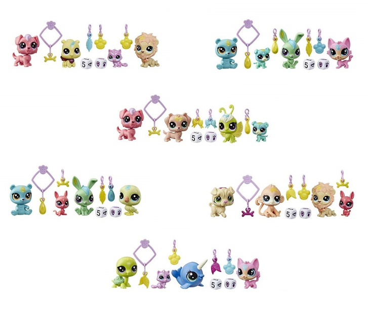 Littlest Pet Shop - Kouzelná zvířátka multibalení