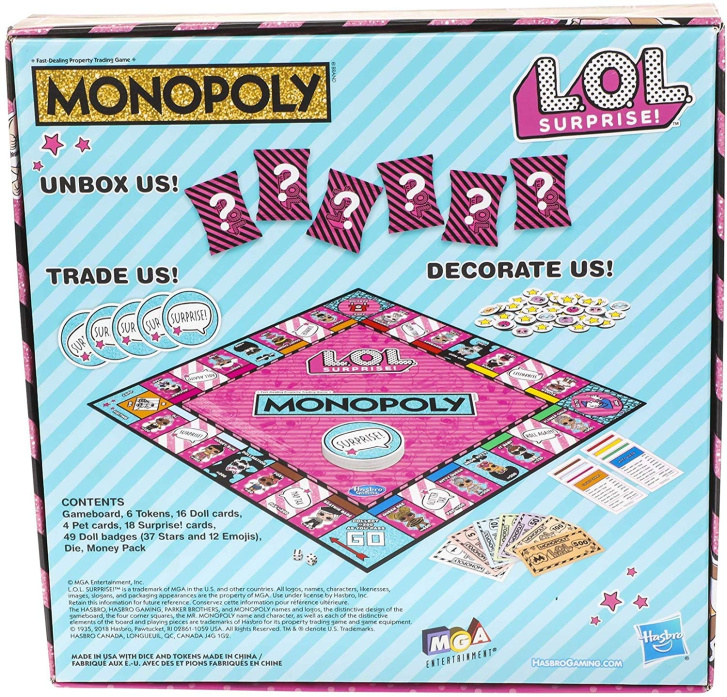 Hra - Monopoly L.O.L. Surprise
