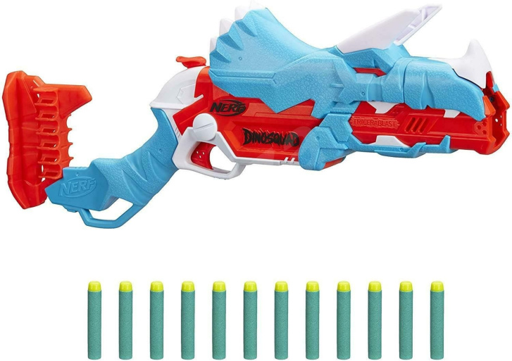 Nerf- Dinosquad Tricera- Blast