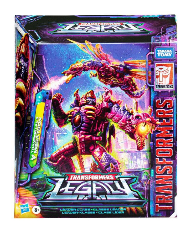 Transformers-Generation legacy leader class transmetall II megatron