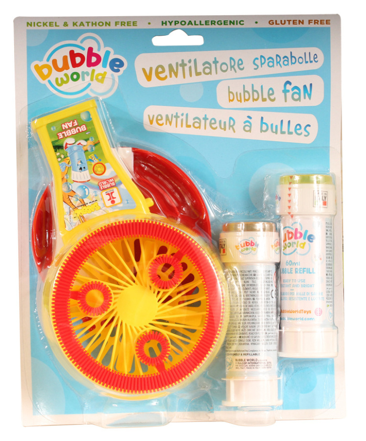 Ventilátor na výrobu bublin