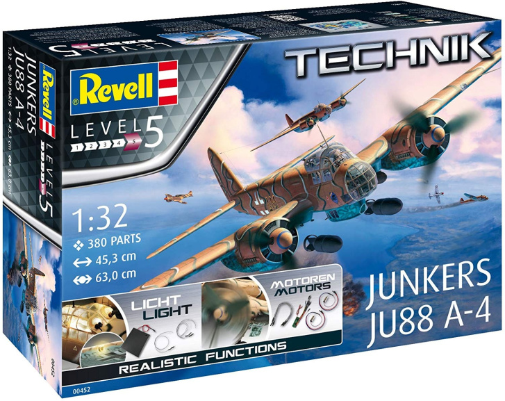 Revell 00452 – Letadlo Junkers JU 88 A-4 1:32
