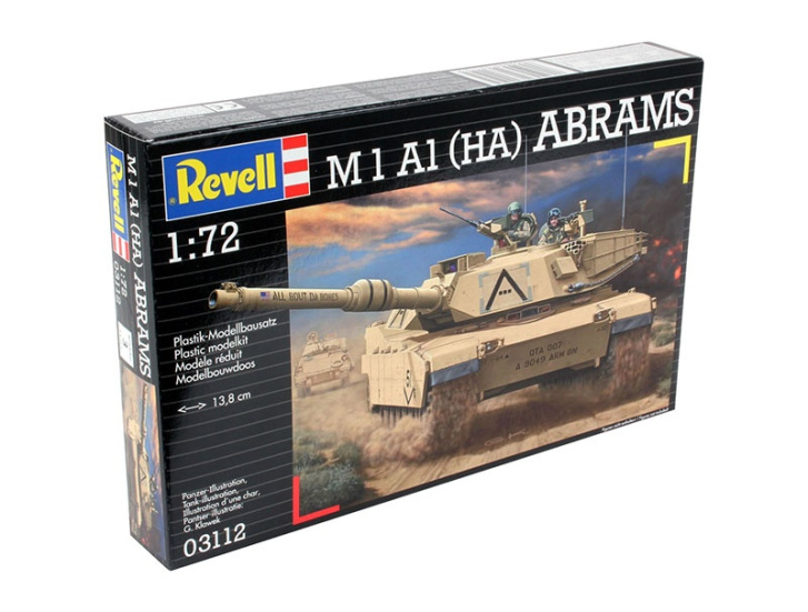 Revell - tank 03112 M 1 A1 (HA) ABRAMS (1:72)