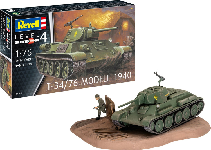 Revell - Tank  T-34/76 Modell 1940