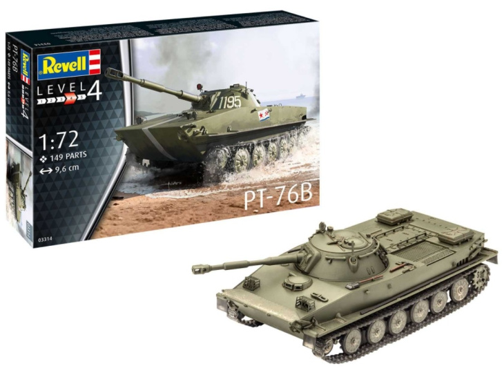 Revell - Tank PT-76B