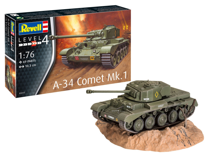 Revell – A-34 Comet Mk.1 1:74