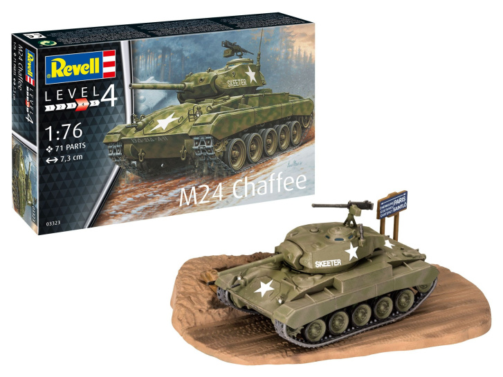 Revell - Tank M24 Chaffee