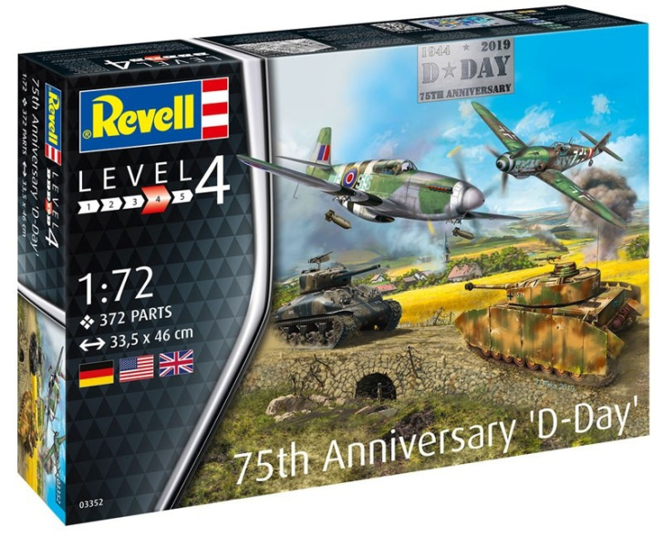 Revell – Sada 75 th Anniversary D-Day 1:72
