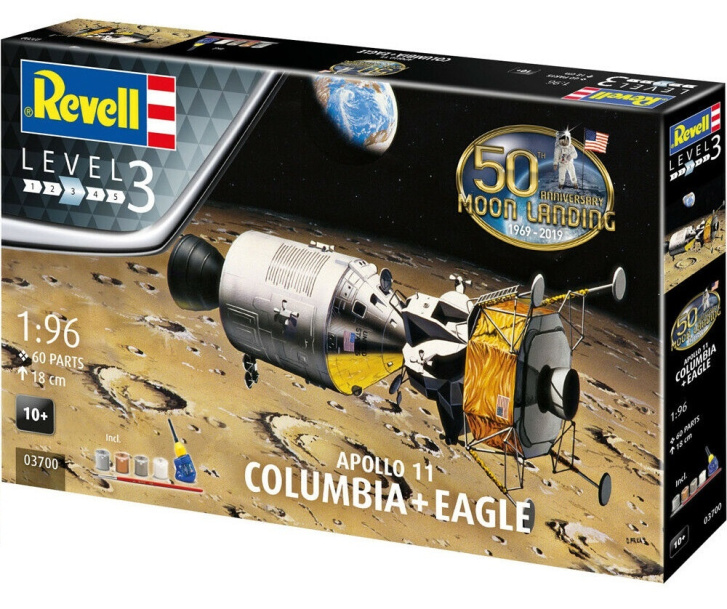 Revell – Apollo 11 Columbia + Eagle 1:96