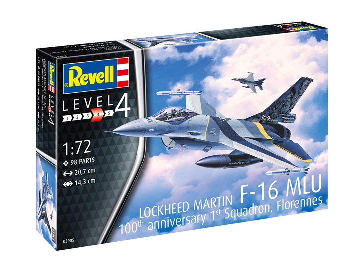 Revell - Letadlo Lockheed Martin F-16 MLU 1:72