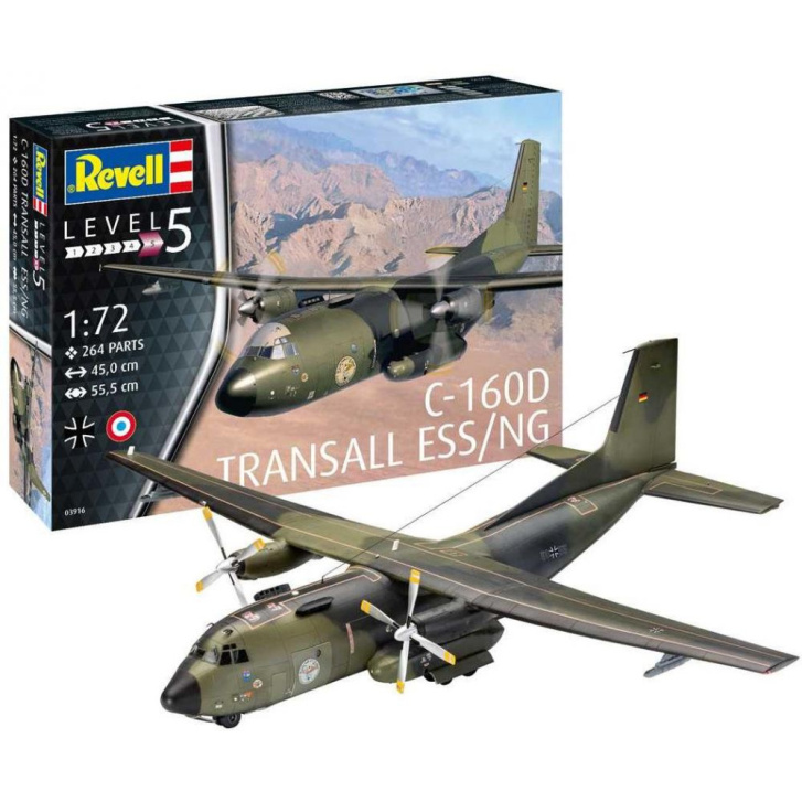 Stavebnice letadla- Transall Ess/Ng C-160d