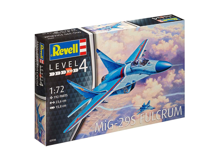 Revell – Letadlo MiG-29S Fulcrum 1:72
