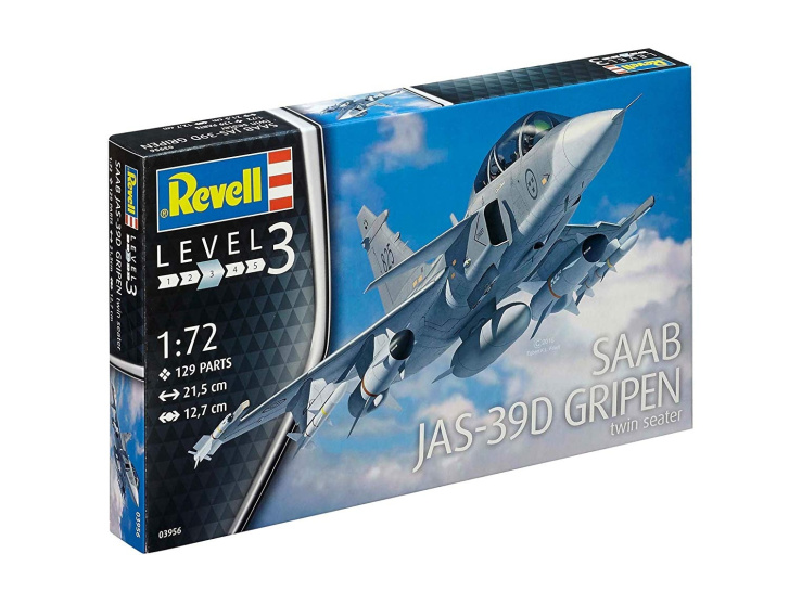 Revell – Letadlo Saab JAS-39D Gripen 1:72