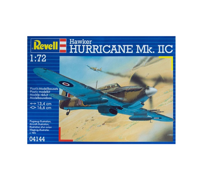 Revell - letadlo 04144 Hawker Hurricane Mk.IIC (1:72)