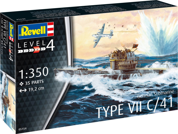 Revell - Ponorka Type VII C/41