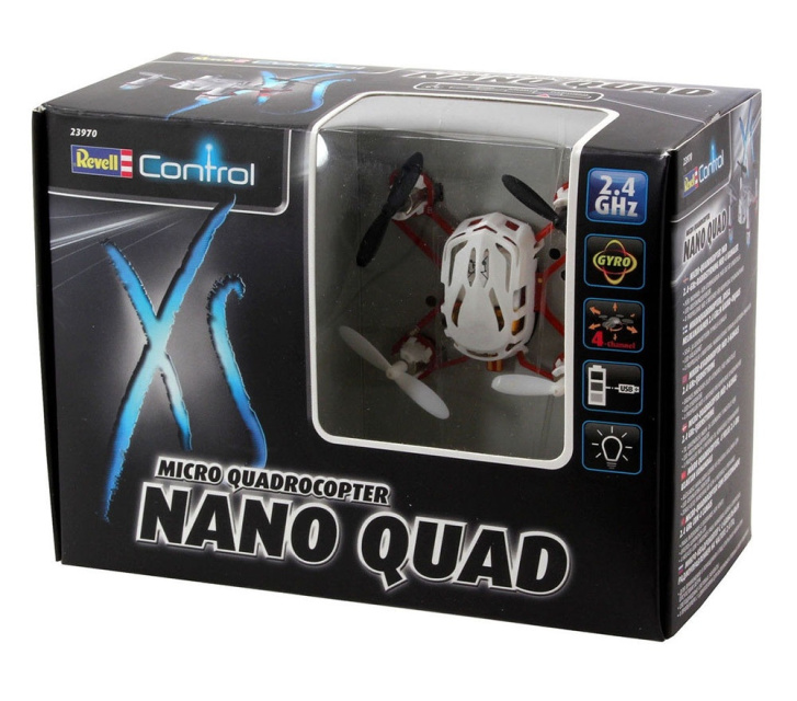 Vrtulník - Nano Quadrocopter
