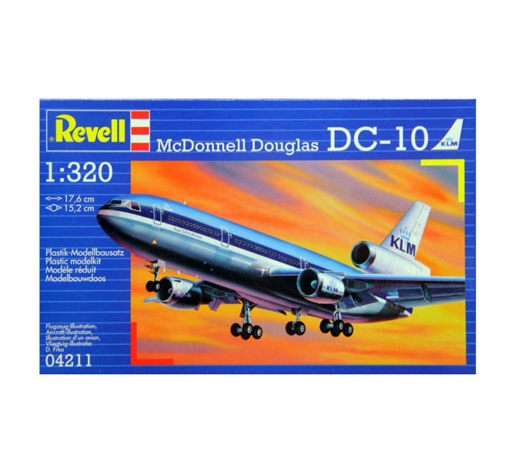 Revell - letadlo 04211 - McDonell Douglas DC-10 'KLM'