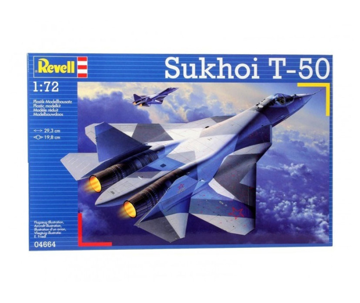 Revell - letadlo 04664 Sukhoi T-50 (1:72)