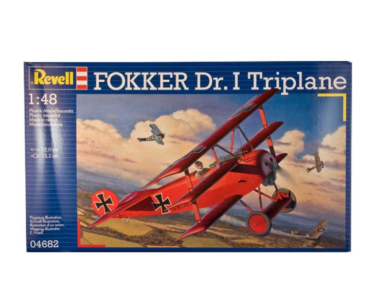 Revell - letadlo 04682 - Fokker DR.I (1:48)
