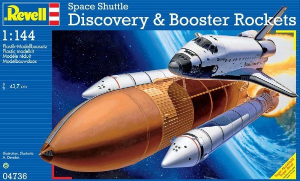 Revell - Discovery and Booster Rockets