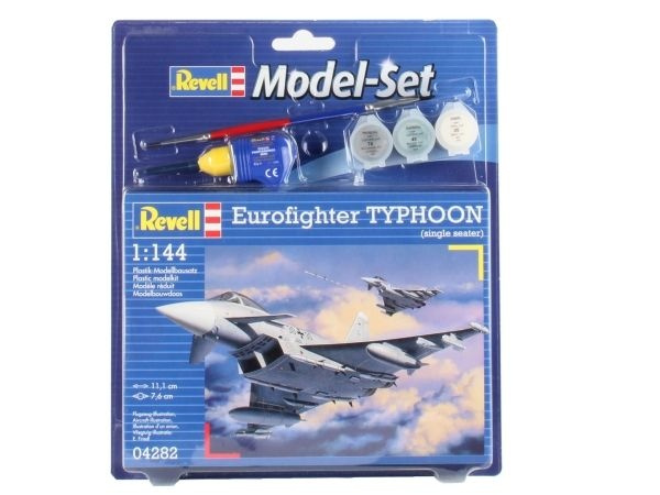 Revell - Letadlo 64282 Eurofighter Typhoon 1:144