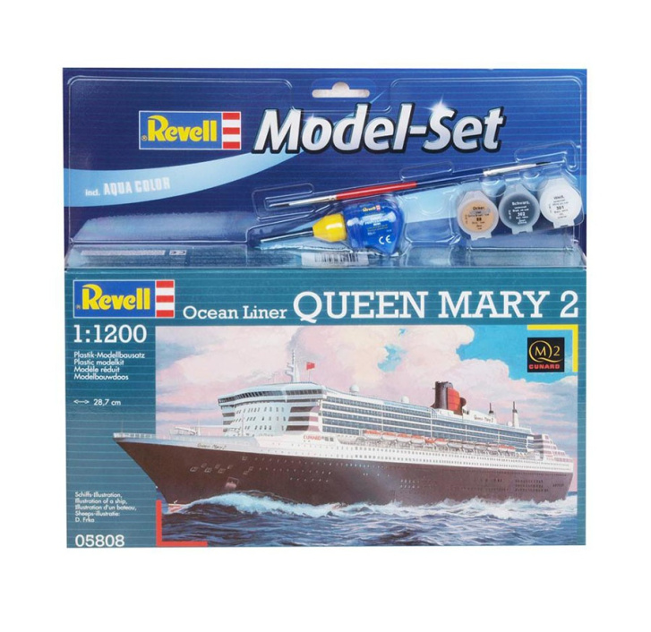 Revell - loď 65808 QUEEN MARY 2 (1:1200)