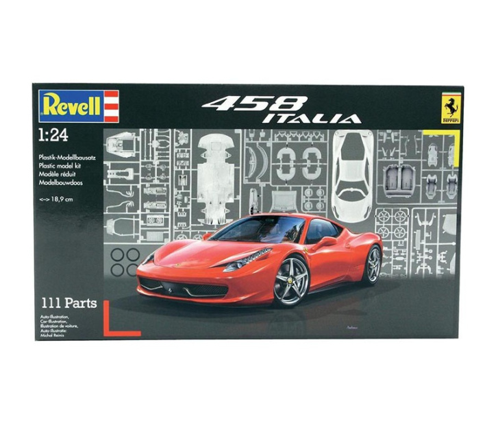 Revell - auto 07141 Ferrari 458 Italia (1:24)