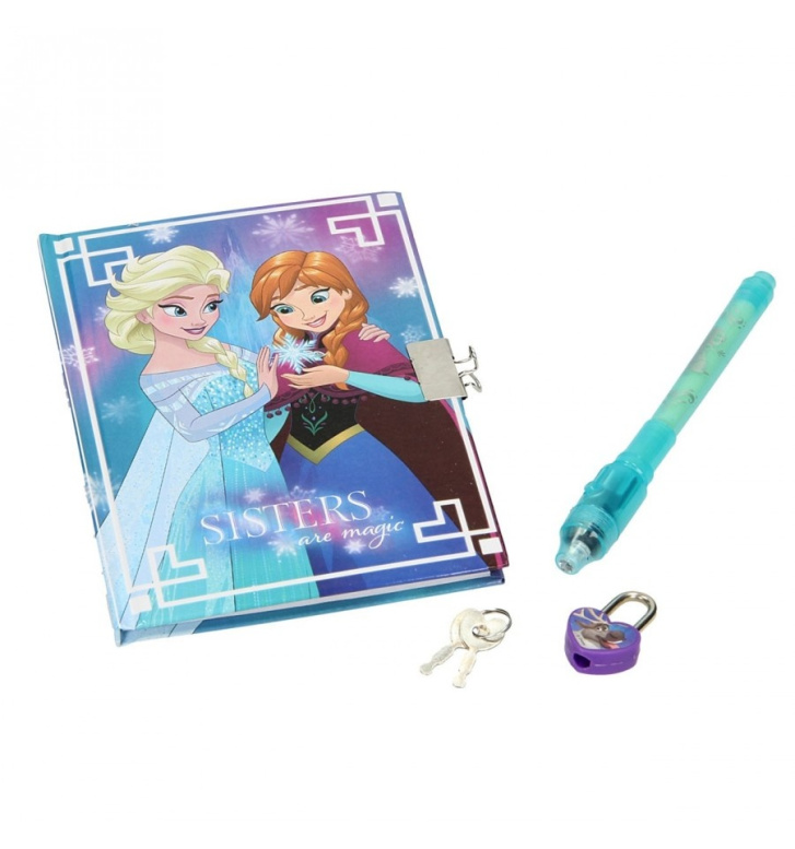 Disney Frozen - Denník s UV perem