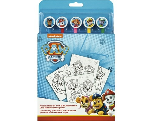 Paw Patrol – Set omalovánek