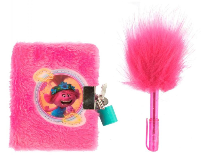 Trolls – Plyšový zápisník s perem
