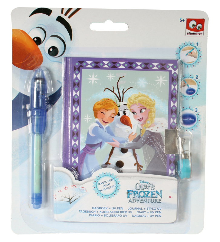 Disney Frozen - Denník s UV perem