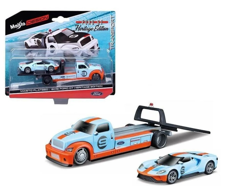 Maisto Flatbed / 2019 Ford GT Heritage Edition