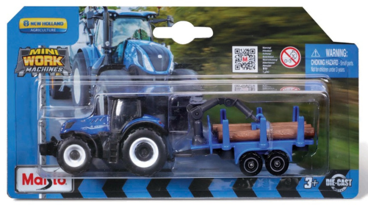 Traktor s přívěsem