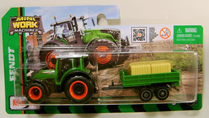 Traktor s přívěsem