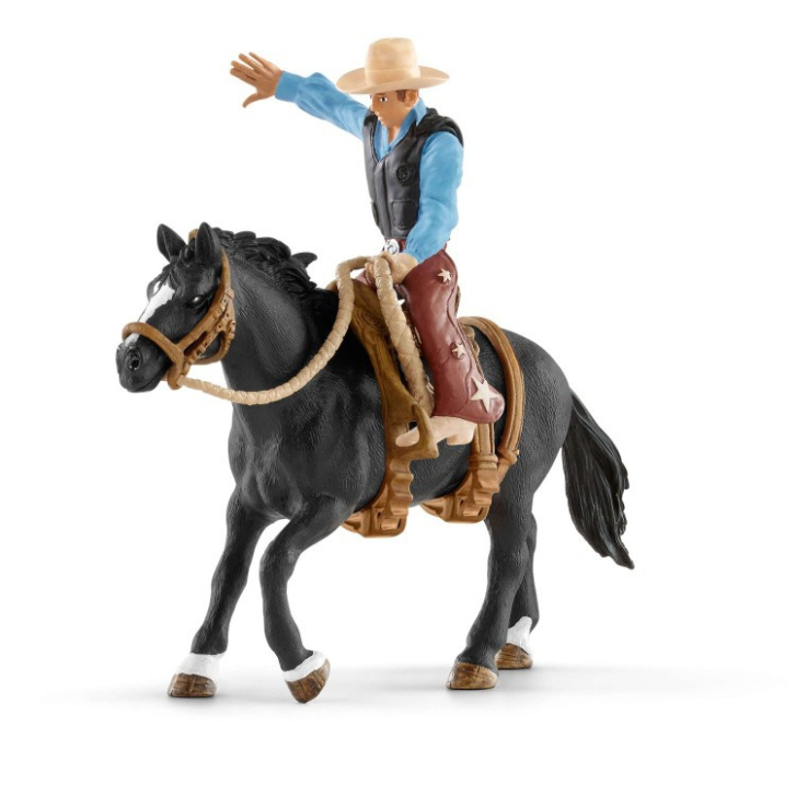 Schleich – Kůň s jezdcem 41416